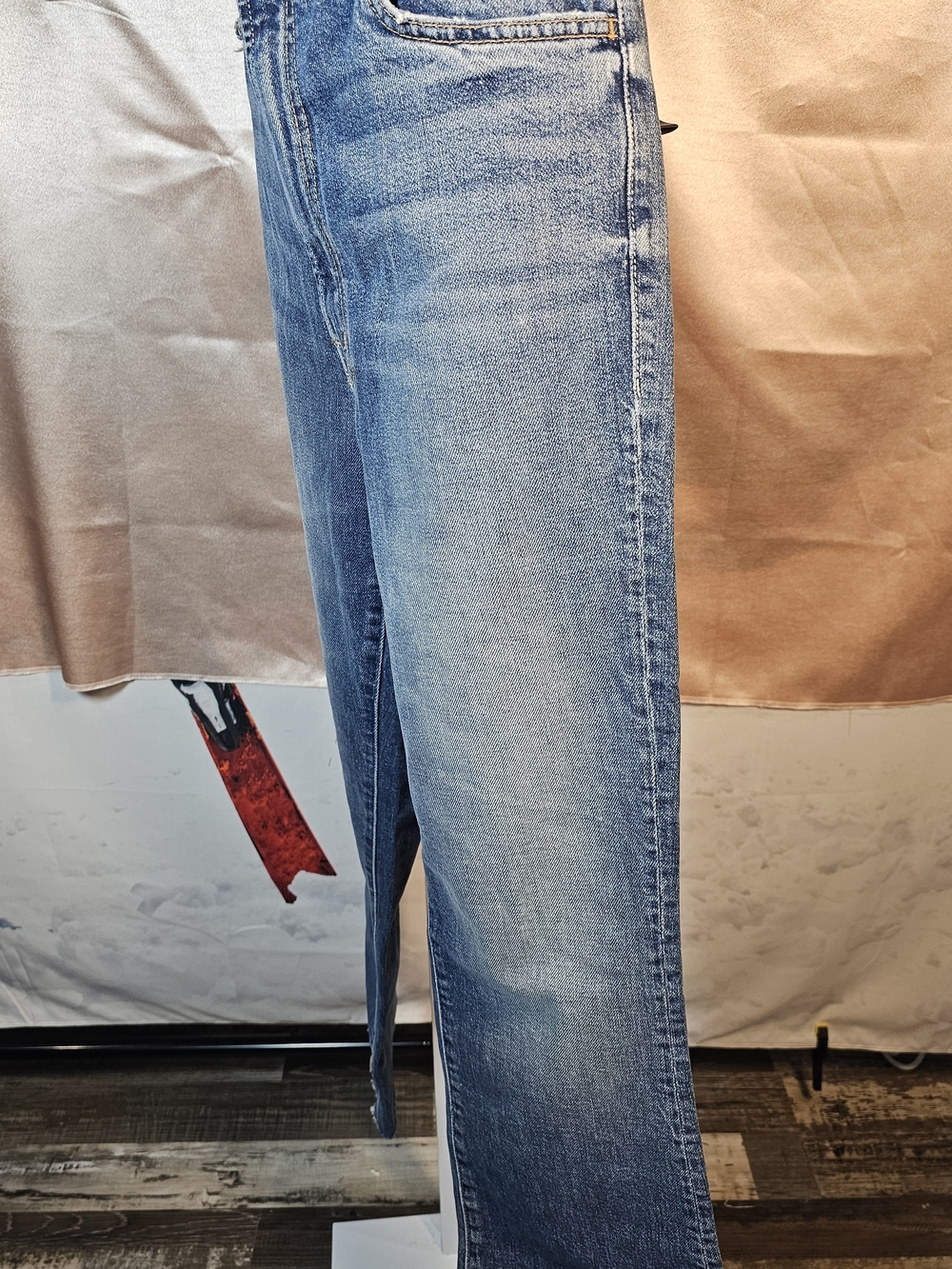 MOTHER Superior The Hustler Ankle Fray We All Scream Jeans NWT Size 30 - Picture 2 of 9
